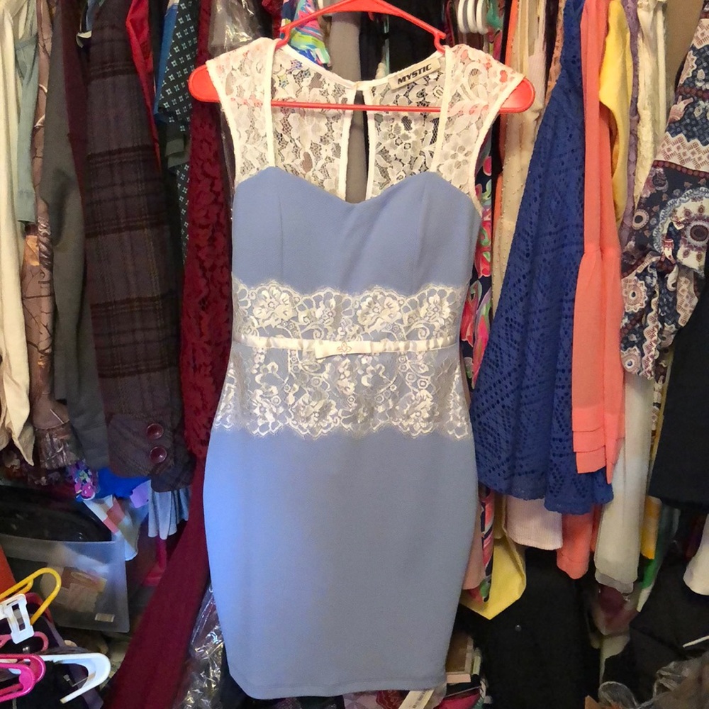 Beautiful blue dress